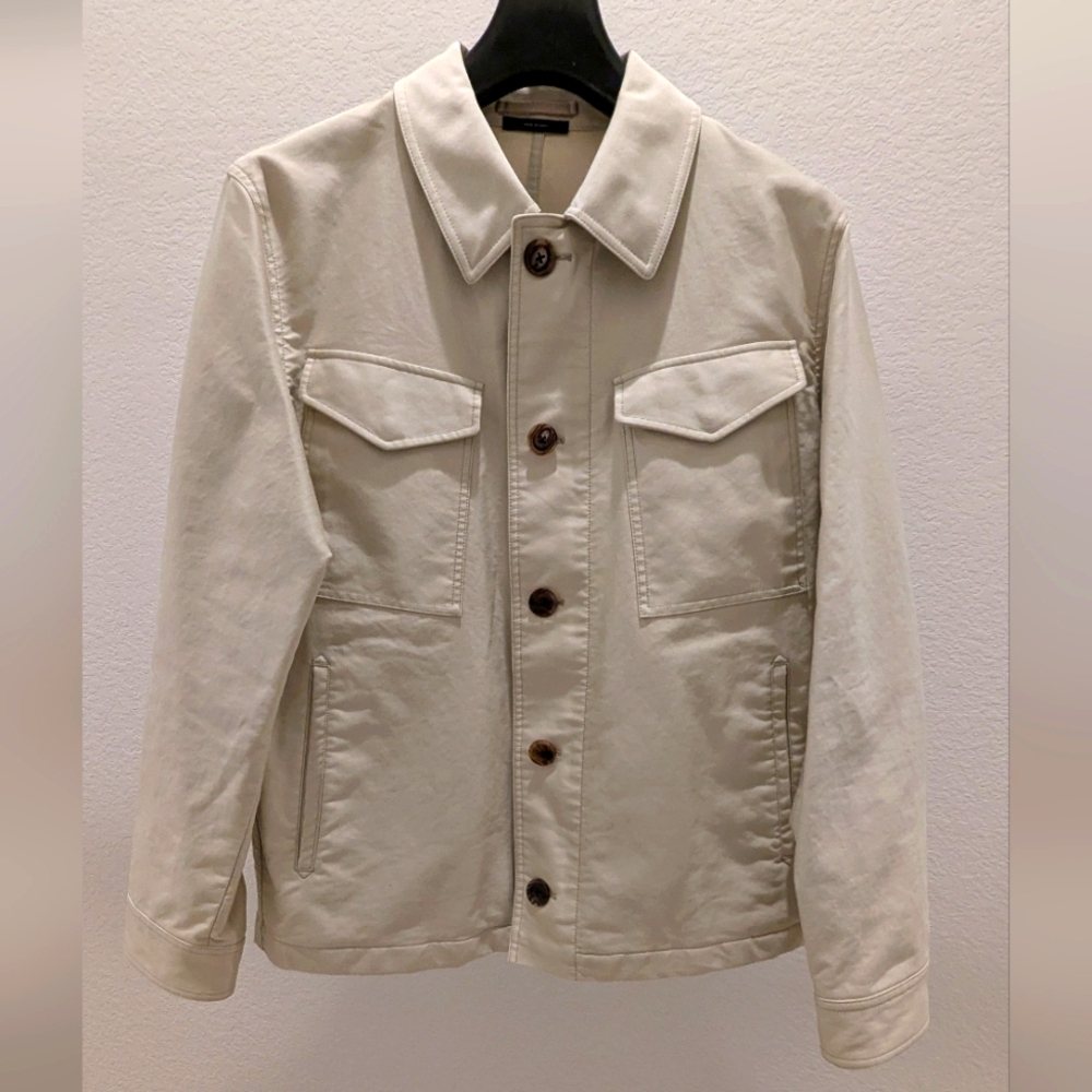 Tom Ford Enzyme Twill Lightweight Field Jacket